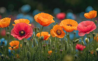 Poppies – Colorful, Imaginative Flowers of the World and California